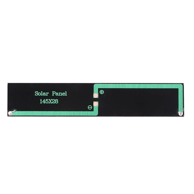파워 뱅크를 위한 0.5W 2.5V 145*28mm 야외 휴대용 태양 전지판 충전기