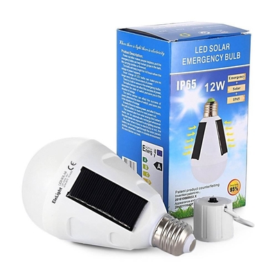 1200 mah 태양 비상등 재충전이 가능한 태양 광선 전구 IP65