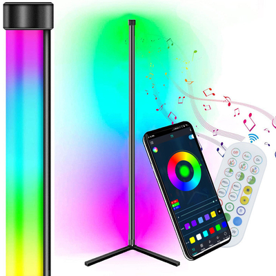 SMD5050 RGB 태양 주도하는 투광 조명등 장식 실내 서 있는 램프