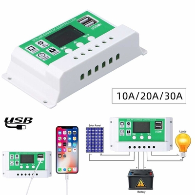 리튬 배터리를 위한 30A PWM 태양 충전 컨트롤러 방출 조절자 12V 24V 1920W