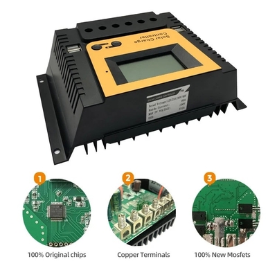 PWM 태양 요금 판 통제 규제 기관 10A 20A 30A 40A 12V 24V 36V 48V