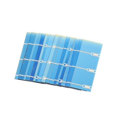 광기전성인 가지고 다닐 수 있는 것을 위한 52*19mm 0.5V 0.24W 태양 전지판 충전기 단일결정 시스템