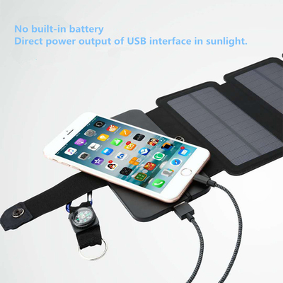 스마트폰을 위한 10W 폴드형 태양 전지판 5V 2.1A USB 출력 장치